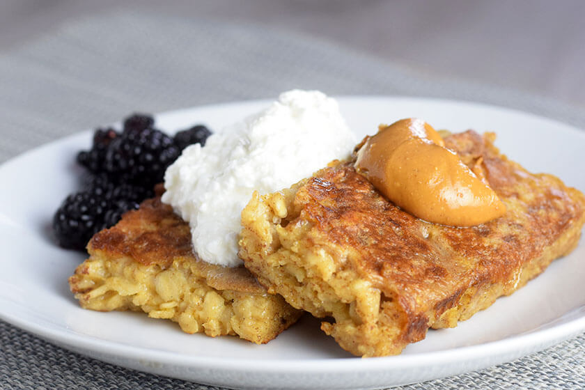Healthy French Toast With Oats
