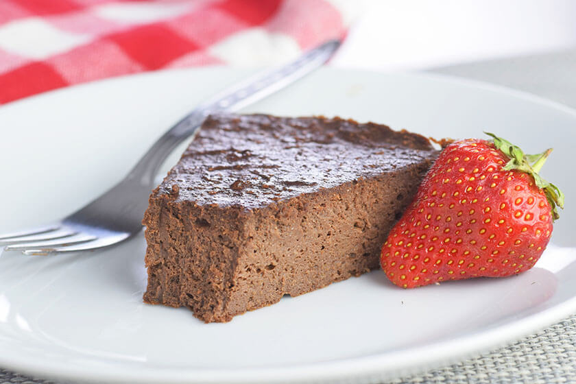 Low Calorie Ricotta Chocolate Cake